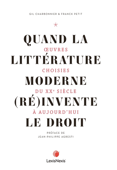 Picture of QUAND LITTERATURE MODERNE (RE)INVENTE DROIT