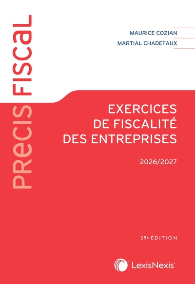 Picture of Exercices de fiscalité des entreprises 2026-2027