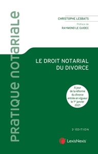 Image de le droit notarial du divorce