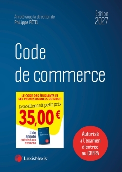 Picture of Code de commerce 2027
