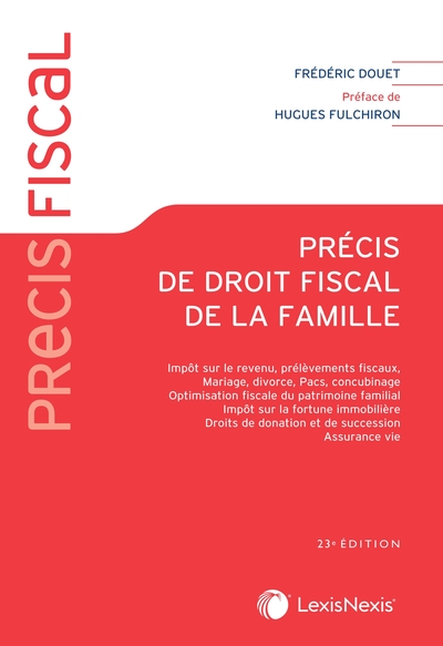 Picture of Précis de droit fiscal de la famille