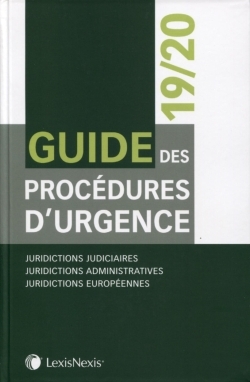 Picture of Guide des procédures d'urgence 19/20