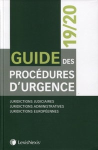 Picture of Guide des procédures d'urgence 19/20