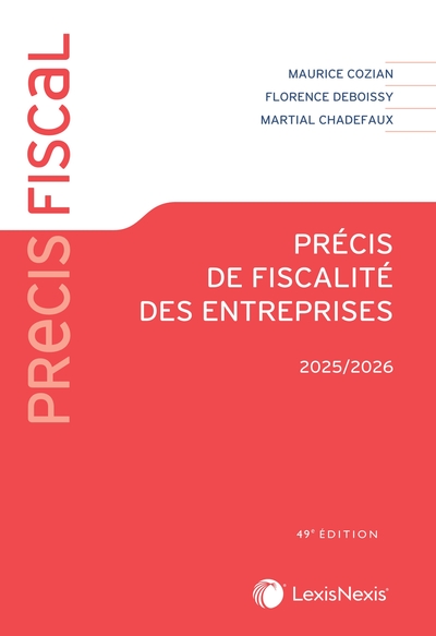 Picture of Précis de fiscalité des entreprises 2025/2026