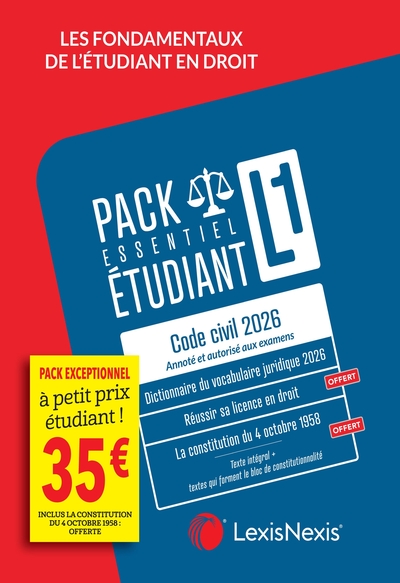 Image de Pack étudiant essentiel L1 2026