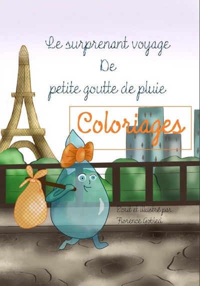 Picture of C8- COLORIAGES Le surprenant voyage de petite goutte de pluie