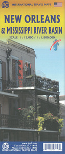 Image de NEW ORLEANS & MISSISSIPPI RIVER BASIN - WATERPROOF