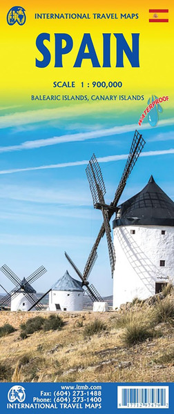 Picture of SPAIN - BALEARIC ISLANDS - CANARY ISLANDS - WATERPROOF