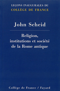 Image de RELIGION, INSTITUTIONS ET SOCIETE DE LA ROME ANTIQUE
