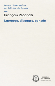 Picture of LANGAGE, DISCOURS, PENSEE