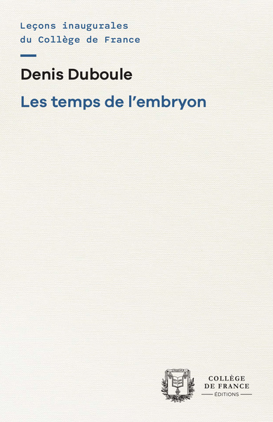 Picture of LES TEMPS DE L'EMBRYON