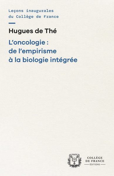 Picture of L'ONCOLOGIE : DE L'EMPIRISME A LA BIOLOGIE INTEGREE