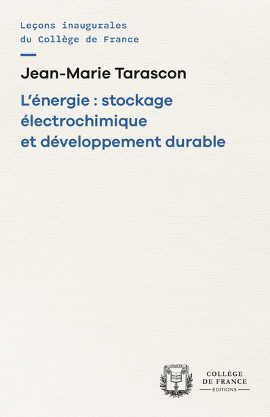 Picture of L'ENERGIE : STOCKAGE ELECTROCHIMIQUE ET DEVELOPPEMENT DURABLE