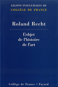 Image de L'OBJET DE L'HISTOIRE DE L'ART