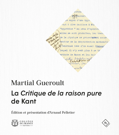 Picture of La "Critique de la raison pure" de Kant