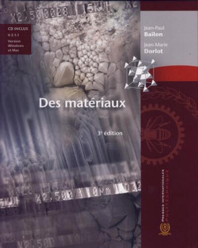 Picture of Des matériaux, 3e éd.