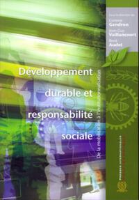 Image de Développement durable et responsabilité sociale