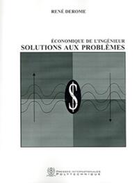 Image de Économique de l'ingénieur - Solutions aux problèmes