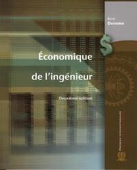 Image de Économique de l'ingénieur, 2e éd.