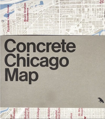 Picture of CONCRETE CHICAGO MAP
