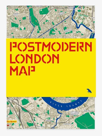 Picture of POSTMODERN LONDON MAP