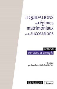 Picture of Liquidations de régimes matrimoniaux et de successions