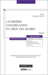 Picture of l'entreprise congréganiste en droit des affaires