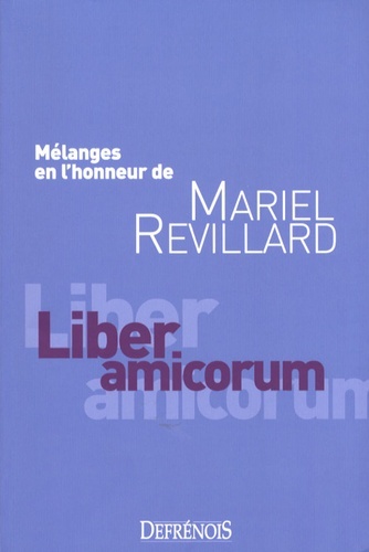Image de mélanges en l'honneur de mariel revillard
