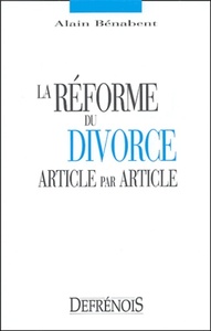 Image de la réforme du divorce. article par article