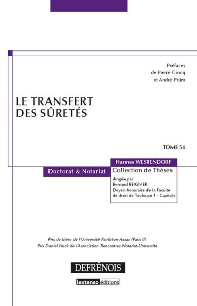 Image de LE TRANSFERT DES SÛRETÉS