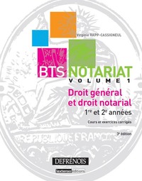 Image de DROIT GÉNÉRAL ET DROIT NOTARIAL - 3ÈME ÉDITION