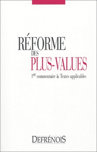 Image de la réforme des plus-values