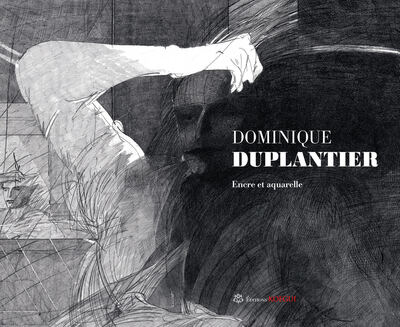 Picture of Dominique Duplantier, encre et aquarelle