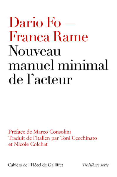 Image de Nouveau manuel minimal de l'acteur