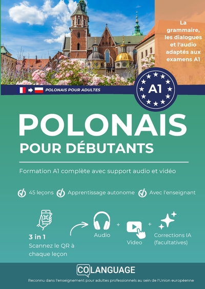 Picture of Polonais pour débutants: Formation A1 complète avec support audio et vidéo