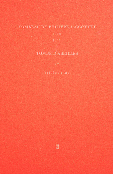 Picture of Tombeau de Philippe Jaccottet & Tombe d'abeilles
