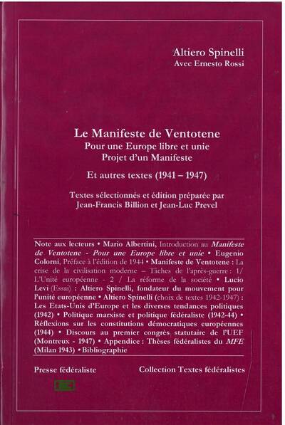 Picture of Le Manifeste de Ventotene