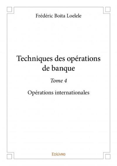 Image de Techniques des opérations de banque