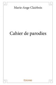 Image de Cahier de parodies