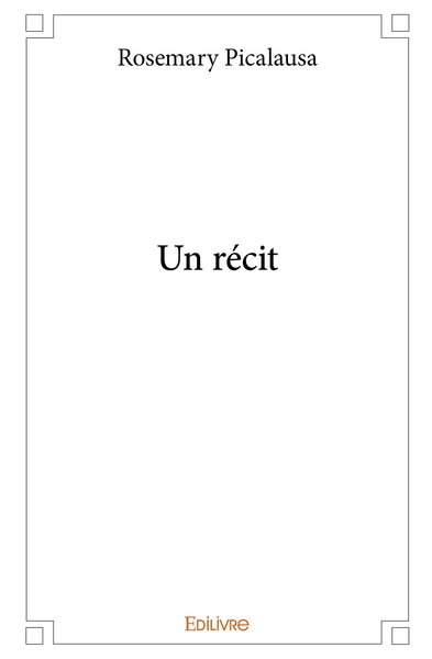 Picture of Un récit