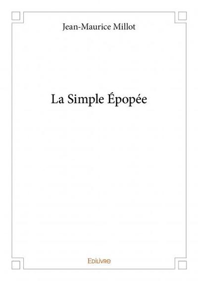 Picture of La simple épopée