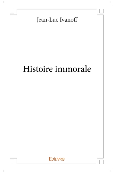 Picture of Histoire immorale
