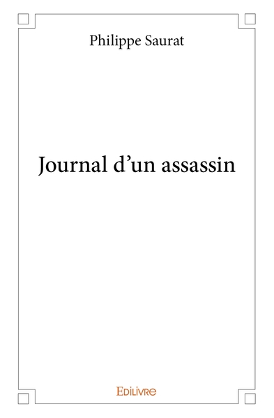 Picture of Journal d'un assassin