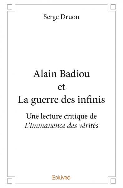 Image de Alain badiou et la guerre des infinis