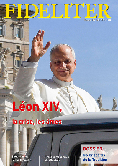 Image de FIDELITER n° 285 (mai-juin 2025) - Léon XIV, la crise, les âmes