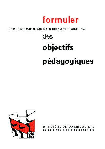 Picture of Formuler des objectifs pédagogiques