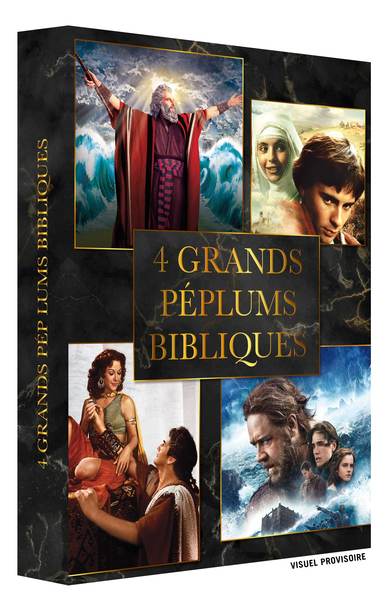 Picture of Péplum bibliques - 5 films - 4 DVD