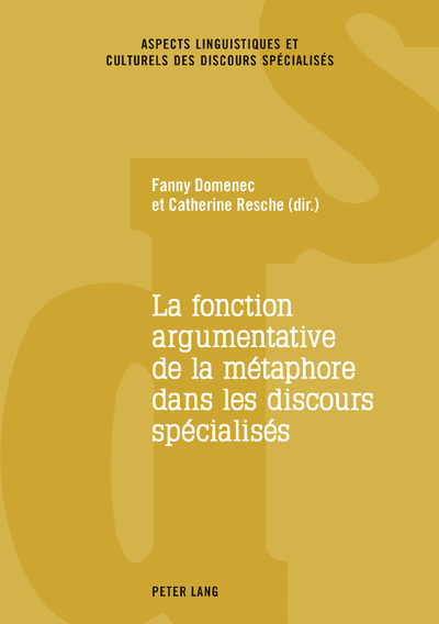 Image de LA FONCTION ARGUMENTATIVE DE LA METAPHORE DANS LES DISCOURS SPECIALISES