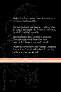Image de ENVIRONNEMENTS NUMERIQUES ET INTERACTIONS EN LANGUE ETRANGERE DU FORMEL A L INFORMEL