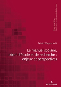 Image de Le manuel scolaire, objet d'étude et de recherche : enjeux et perspectives